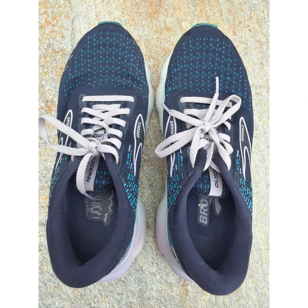 Brooks Glycerin 20 Womens Running Shoes Blue 1203691B499 Size 7.5